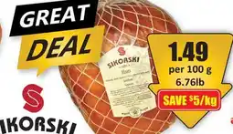 Starsky Pork Ham Staropolska offer