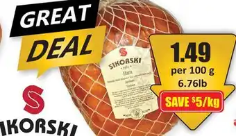 Starsky Pork Ham Staropolska offer