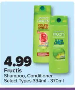 PharmaChoice Fructis Shampoo, Conditioner offer