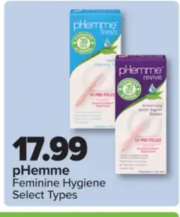 PharmaChoice pHemme Feminine Hygiene offer