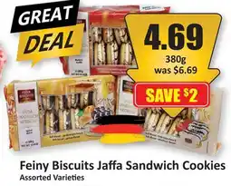 Starsky Jaffa Sandwich Cookies offer