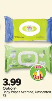 PharmaChoice Option+ Baby Wipes Scented, Unscented offer