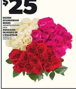 Independent City Market DOZEN ECUADORIAN ROSES, EACH offer