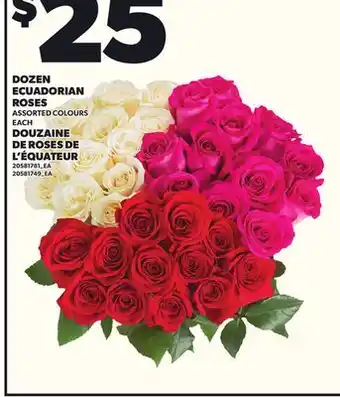 Independent City Market DOZEN ECUADORIAN ROSES, EACH offer