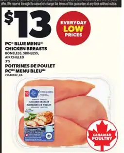 Independent City Market PC BLUE MENU CHICKEN BREASTS, 3'S offer