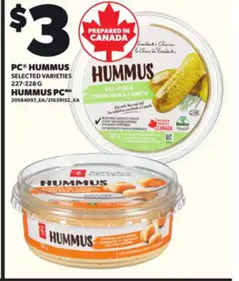 Independent City Market PC HUMMUS, 227-228 G offer