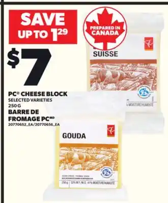 Independent City Market PC CHEESE BLOCK, 250 G offer