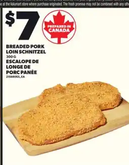 Independent City Market BREADED PORK LOIN SCHNITZEL, 300 G offer