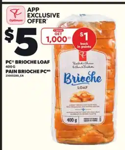 Independent City Market PC BRIOCHE LOAF, 400 offer
