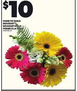 Independent City Market FARM TO TABLE BOUQUET offer