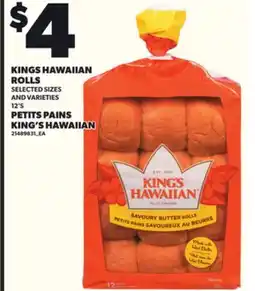 Independent City Market PETITS PAINS KING'S HAWAIIAN, 12's offer