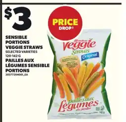 Independent City Market SENSIBLE PORTIONS VEGGIE STRAWS, 120-142 G offer