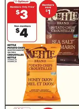 Independent City Market KETTLE POTATO CHIPS, 156/198 G offer