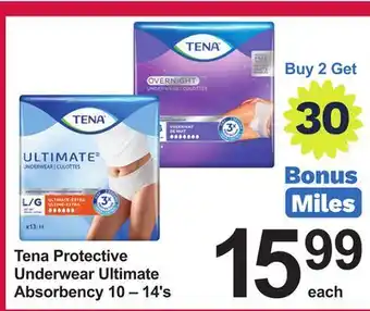 Pharmasave Tena Protective Underwear Ultimate Absorbency offer