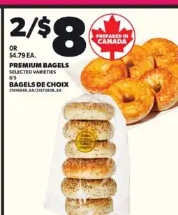 Independent City Market PREMIUM BAGELS, 6'S offer