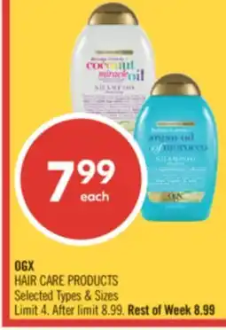 Shoppers Drug Mart OGX HAIR CARE PRODUCTS offer