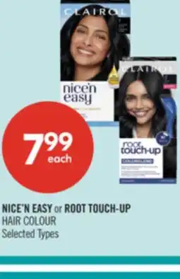 Shoppers Drug Mart NICE'N EASY or ROOT TOUCH-UP HAIR COLOUR offer