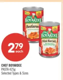Shoppers Drug Mart CHEF BOYARDEE PASTA offer