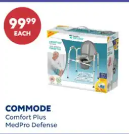 Wellwise by Shoppers COMMODE Comfort Plus MedPro Defense offer