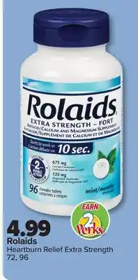 PharmaChoice Rolaids Heartburn Relief Extra Strength offer