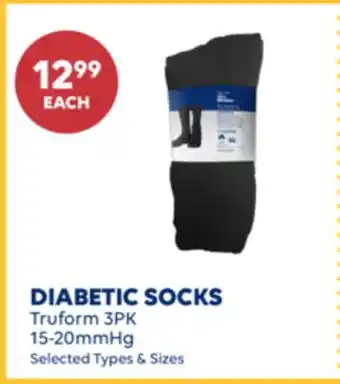 Wellwise by Shoppers DIABETIC SOCKS Truform 3PK offer