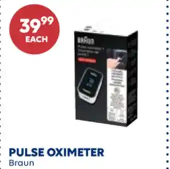 Wellwise by Shoppers PULSE OXIMETER Braun offer