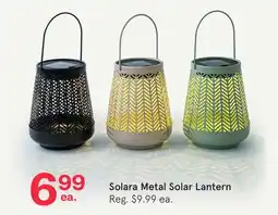 Kitchen Stuff Plus Solara Metal Solar Lantern offer