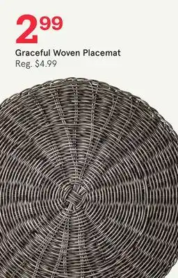 Kitchen Stuff Plus Graceful Woven Placemat offer
