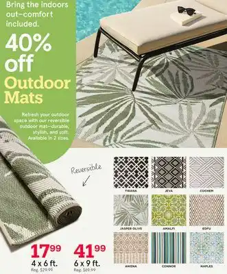 Kitchen Stuff Plus Outdoor Mats offer