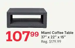 Kitchen Stuff Plus Miami Coffee Table offer