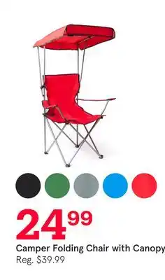 Kitchen Stuff Plus Camper Folding Chair with Canopy offer