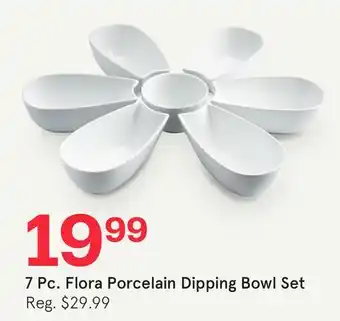 Kitchen Stuff Plus 7 Pc. Flora Porcelain Dipping Bowl Set offer