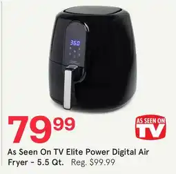 Kitchen Stuff Plus As Seen On TV Elite Power Digital Air Fryer offer