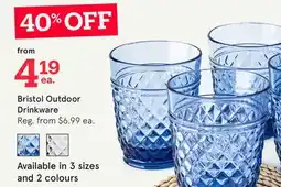 Kitchen Stuff Plus Bristol Outdoor Drinkware offer