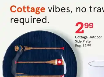 Kitchen Stuff Plus Cottage Outdoor Side Plate offer