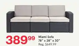 Kitchen Stuff Plus Miami Sofa offer