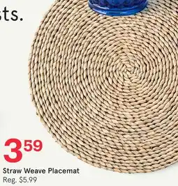Kitchen Stuff Plus Straw Weave Placemat offer