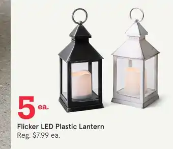 Kitchen Stuff Plus Flicker LED Plastic Lantern offer