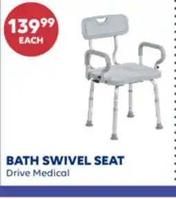Wellwise by Shoppers BATH SWIVEL SEAT Drive Medical offer