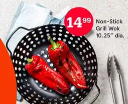 Kitchen Stuff Plus Non-Stick Grill Wok 10.25 dia offer
