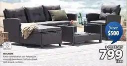 JYSK MOLKOM Patio conversation set offer