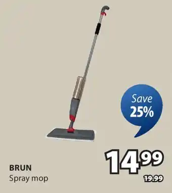 JYSK BRUN Spray mop offer