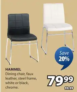 JYSK HAMMEL Dining chair, faux offer