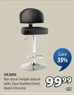 JYSK VEJERS Bar stool offer