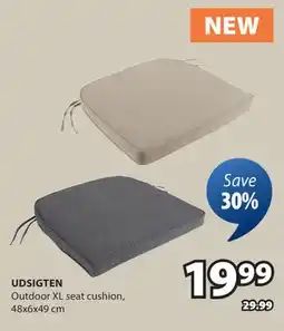 JYSK UDSIGTEN Outdoor XL seat cushion offer