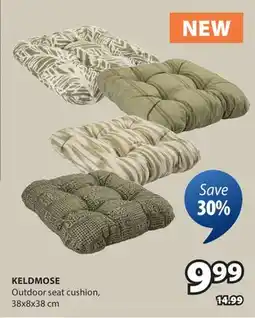 JYSK KELDMOSE Outdoor seat cushion offer
