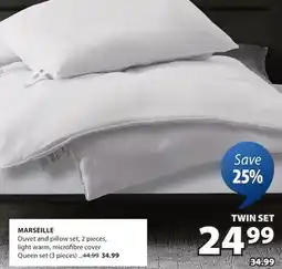 JYSK MARSEILLE Duvet and pillow set offer