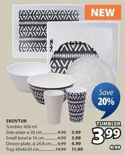 JYSK SKOVTUR Tumbler offer