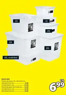 JYSK BASIC BOX Plastic shoe offer