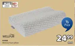 JYSK KVINA Memory foam pillow offer